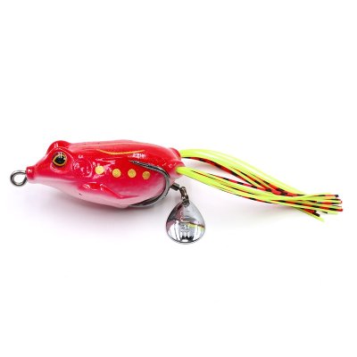 Лягушка-незацепляйка Namazu FROG с лепестком, 55 мм, 10 г, цвет 01, YR Hooks (BN) #1 N-FP55-10-01