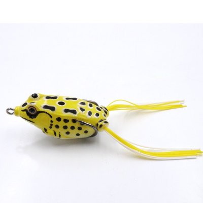Лягушка-незацепляйка Namazu FROG, 55 мм, 8 г, цвет 16, YR Hooks (BN) #2 N-F55-8-16