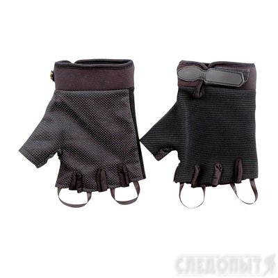 Перчатки туристические Следопыт, черные, без пальцев, размер XL PF-GT-B02