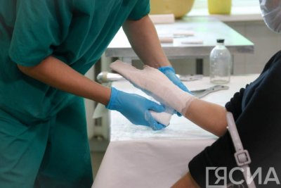 Около 200 человек за неделю обратились к врачам в Якутске из-за травм на гололеде