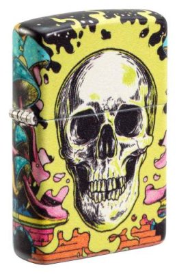 Зажигалка Skull Design ZIPPO 48640 Ветроустойчивые / Одежда, обувь и аксессуары | V4.Market