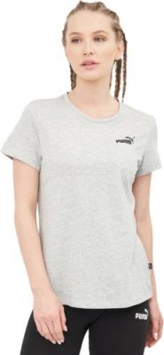 Футболка Puma Essentials Small Logo Tee 58677604 Серый (XS; 40-42; grey (серый); 58677604-XS) Футболки / Одежда, обувь и аксессуары | V4.Market