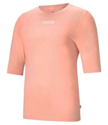 Футболка Puma Modern Basics Tee 58592902 Белый (XS; 40-42; pink (розовый); 58592926-XS) Футболки / Одежда, обувь и аксессуары | V4.Market