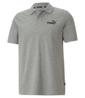 Поло Puma Essentials Pique Polo 58667403 Серый (S; 44-46; grey (серый); 58667403-S) Поло / Одежда, обувь и аксессуары | V4.Market