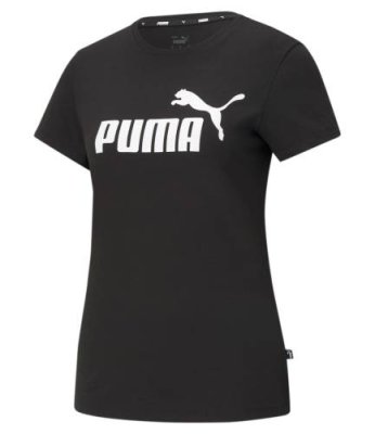 Футболка Puma Ess Logo Tee 58677401 Черный (XS; 40-42; black (черный); 58677401-XS) Футболки / Одежда, обувь и аксессуары | V4.Market