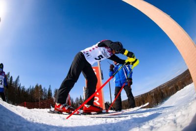 Участники зимней спартакиады Якутии впервые выступили в горнолыжном спорте