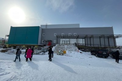 Строительство многофункционального спортивного зала в Якутске завершат к «Детям Азии»