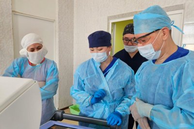 В Чурапчинском районе провели операцию с применением нового передвижного цифрового рентген-аппарата