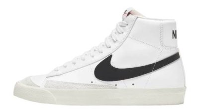 Кеды высокие мужские Nike Blazer MID '77 Vintage (Белый, черный USA 10 || UK 9 || RUS 43 || BQ6806-100-10) Кеды / Одежда, обувь и аксессуары | V4.Market