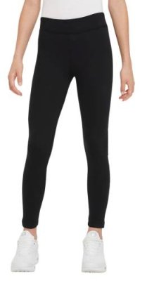 Легинсы для девочек Nike Sportswear G AIR Essential Mid-Rise Leggings (L; black (черный); DQ9121-010-L) Легинсы / Одежда, обувь и аксессуары | V4.Market