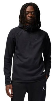 Толстовка мужская Jordan Sport AIR 1/2 Zip Hoodie (черный) (2XL; black (черный); DV1245-010-2XL) Толстовки, джемперы, свитеры, худи / Одежда, обувь и аксессуары | V4.Market