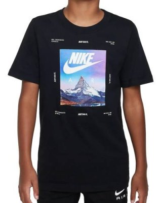 Футболка подростковая Nike Sportswear U Tee Photo (черный) (L; black (черный); DX1152-010-L) Футболки / Одежда, обувь и аксессуары | V4.Market