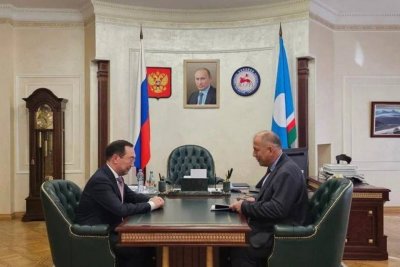 Глава Якутии встретился с руководителем полиметаллического холдинга «Селигдар»