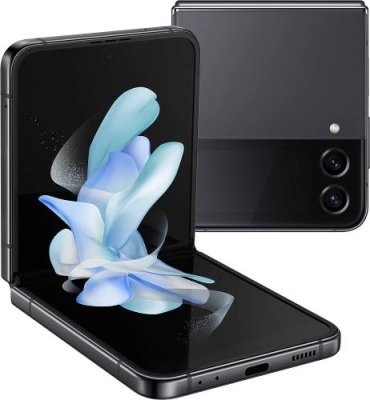 Смартфон Samsung Galaxy Z Flip4 256 ГБ графитовый (SM-F721BZAHCAU)
