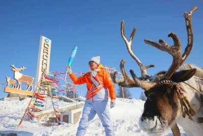 Огонь VIII игр «Дети Азии» прибыл в Анабарский район Якутии