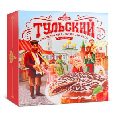 Тульский пряник с яблоком и корицей, 350 гр. Пряники / Продукты питания | V4.Market