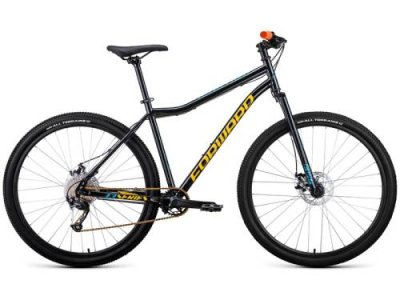 Горный велосипед Forward Sporting 29 X D, год 2022, цвет Черный-Желтый, ростовка 17