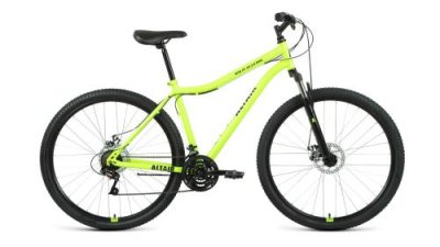 Горный велосипед Altair MTB HT 29 2.0 Disc, год 2021, цвет Зеленый-Черный, ростовка 17