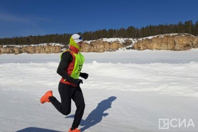 Чемпиону ледового забега на Ленских столбах Леониду Зыкову подарили жеребёнка / Анна Лебединская  Хангаласский Республика Саха (Якутия)