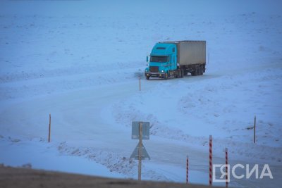В Якутии на автозимнике «Белькачи» снизили грузоподъемность