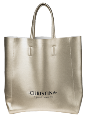 Christina Shopper bag gold
