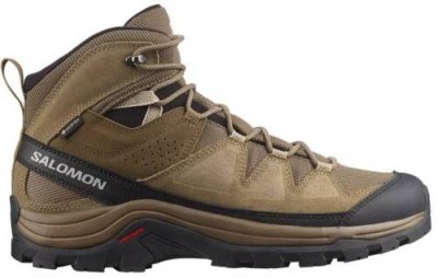 Ботинки мужские Salomon QUEST ROVE GTX (Kangaroo/Kelp/Black) (Kangaroo/Kelp/Black USA 10 || UK 9.5 || RUS 43 || L47181400-95UK) Ботинки треккинговые / Одежда, обувь и аксессуары | V4.Market