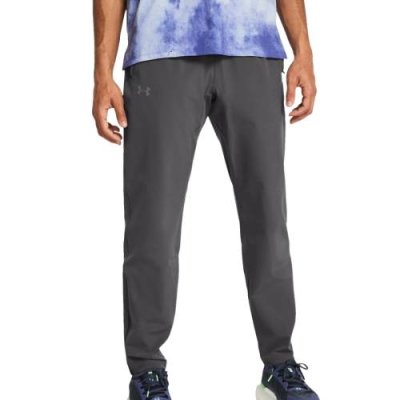 Брюки мужские Under Armour UA OutRun the Storm Pant (025) (SM(46-48); серый; 1376799-025-SM) Брюки / Одежда, обувь и аксессуары | V4.Market