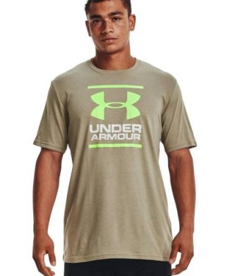 Футболка мужская Under Armour GL Foundation SS T (MD; 48-50; green (зеленый); 1326849-037-MD) Футболки / Одежда, обувь и аксессуары | V4.Market