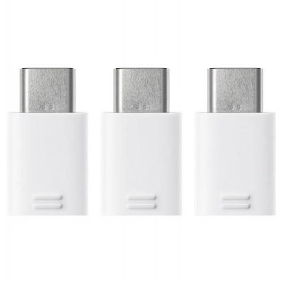 Переходник Samsung microUSB - USB Type-C, 3 шт. белый / Переходники | Электроника | V4.Ru: Маркетплейс