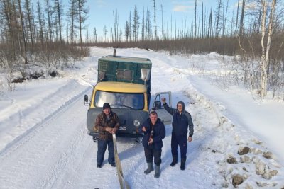 В Кобяйском районе Якутии нашли пропавших рыбаков