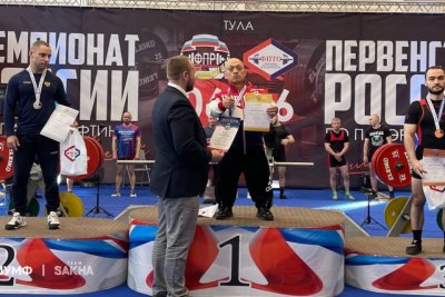 Владимир Балынец стал 24-кратным чемпионом России по пауэрлифтингу