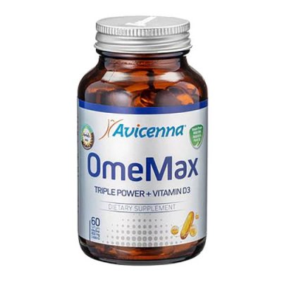 OmeMax + Vitamin D3, 60 капсул, Avicenna, годен до 08.2024 / Омега-3, омега-3-6-9 | Товары для дома | V4.Ru: Маркетплейс