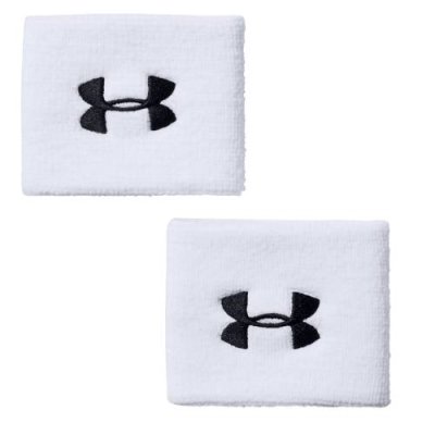 Напульсники Under Armour UA Performance Wristbands-WHT (100) Напульсники / Одежда, обувь и аксессуары | V4.Market