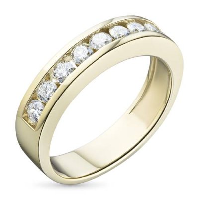 Кольцо из желтого золота с бриллиантами э0301кц05102300