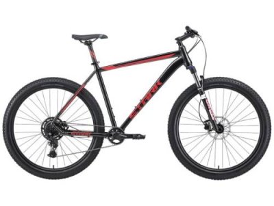 Горный велосипед Stark Funriser 29.4+ HD, год 2024, цвет Черный-Красный, ростовка 22