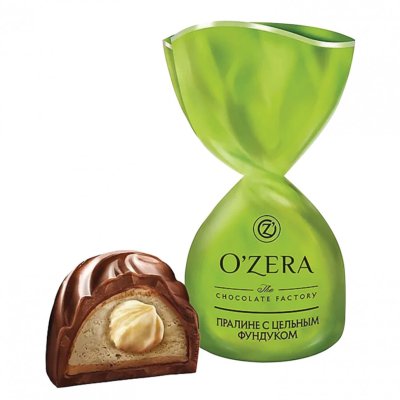 Конфеты шоколадные O'ZERA с цельным фундуком 500 г УК753 622642 (1)