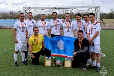 Футболисты МЧС Якутии заняли третье место в дальневосточной спартакиаде