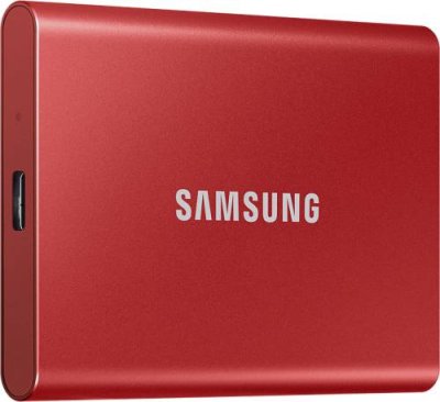 Внешний накопитель Samsung SSD USB 3.2 T7 1 ТБ красный / Внешние накопители | Электроника | V4.Ru: Маркетплейс