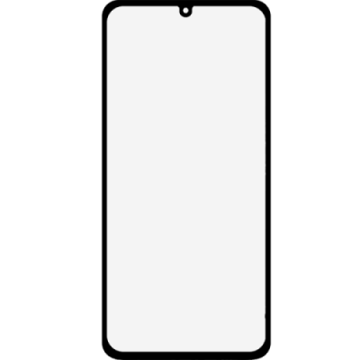 Защитное стекло RedLine для Samsung Galaxy A35 2.5D Full Glue (черная рамка)