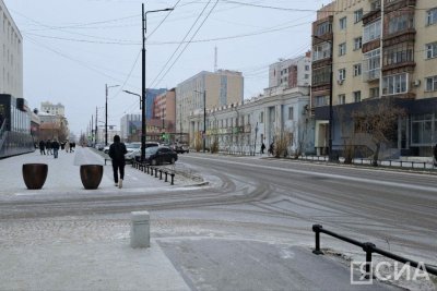 Провода на проспекте Ленина в Якутске спрячут под землю / ЯСИА Якутск  Республика Саха (Якутия)