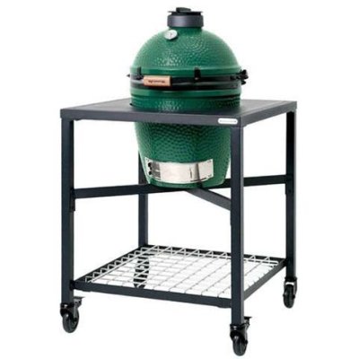 Керамический гриль Big Green Egg M на модульной подставке зеленый 38см / Керамические грили Big Green Egg | Дача, сад и огород | V4.Ru: Маркетплейс