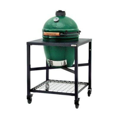 Керамический гриль Big Green Egg L на модульной подставке зеленый 46см / Керамические грили Big Green Egg | Дача, сад и огород | V4.Ru: Маркетплейс