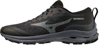 Кроссовки мужские Mizuno WAVE RIDER GTX (Blk/OBlue/GRidge USA 9 || UK 8 || RUS 41 || J1GC227901-8UK) Кроссовки для треккинга / Одежда, обувь и аксессуары | V4.Market