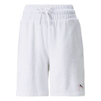 Шорты женские Puma RE:Collection High Waist Longline Shorts 8"" TR (L; 46-48; white (белый); 53396365-L) Шорты / Одежда, обувь и аксессуары | V4.Market