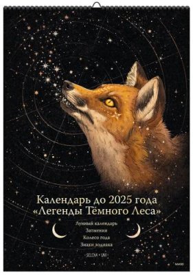 Календарь до 2025 года «Легенды темного леса» (обложка Лиса) / Лайфстайл | Книги | V4.Ru: Маркетплейс