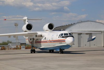 В Якутию прибыл самолет-амфибия МЧС России для борьбы с природными пожарами