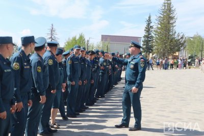 В Якутии ГИМС отметила 40-летний юбилей / Мария Горохова Покровск Хангаласский Республика Саха (Якутия)