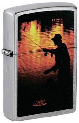 Зажигалка ZIPPO 207 FISHERMAN Ветроустойчивые / Одежда, обувь и аксессуары | V4.Market