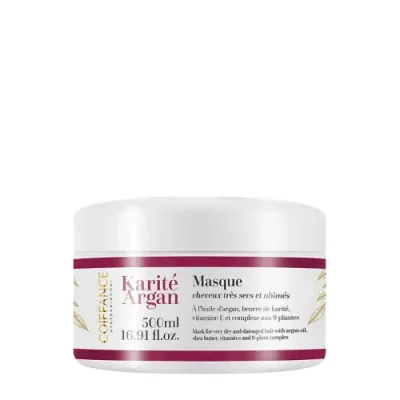 COIFFANCE PROFESSIONNEL Маска для сухих и поврежденных волос / KARITE ARGAN - MASQUE CHEVEUX ABIMES, TRES SECS 500 мл / Маски | Товары для красоты | V4.Ru: Маркетплейс