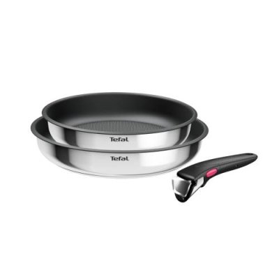 Набор посуды из нержавеющей стали Ingenio Cook Eat Tefal 3 предмета L8813S75 / Посуда со съемной ручкой Ingenio | Бытовая техника | V4.Ru: Маркетплейс